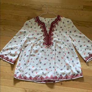 Gap 3/4 sleeved blouse